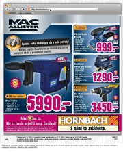 akční leták Hornbach 8.10.2012-31.12.2012