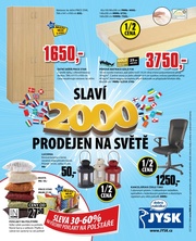 akční leták Jysk 25.10.2012-7.11.2012