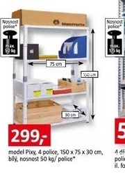 regál kovový Pixy 