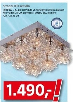 stropní LED svítidlo