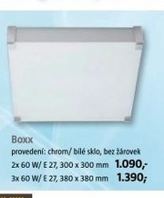 elektrické svítidlo Boxx