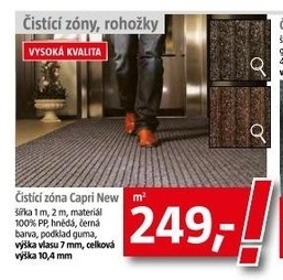 čisticí zóna Capri New