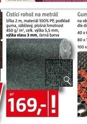 čisticí rohož 