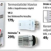 termostatická hlavice VK2