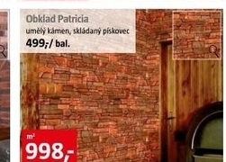 umělý kámen Patricia skládaný pískovec