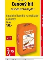 flexibilní lepidlo 20 kg