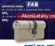 cylindrická vložka FAB