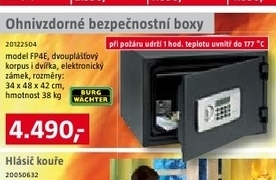 ohnivzdorný bezpečnostní box BURG WACHTER