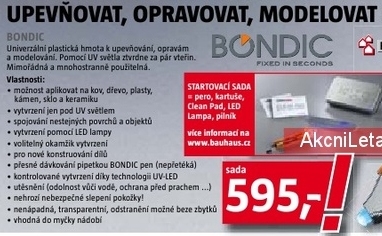 plastická hmota k opravám BONDIC