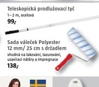 sada váleček Polyester 12mm/25cm