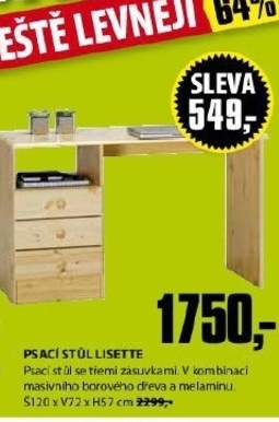 Lisette, psací stůl