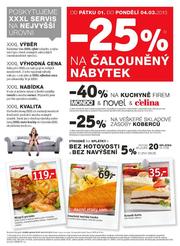 akční leták XXXLutz 4.3.2013-10.3.2013