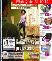 akční leták Hornbach 27.9.2014-31.10.2014