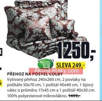 Colby, přehoz na postel