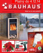 akční leták BAUHAUS 7.11.2014-4.12.2014