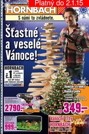 akční leták Hornbach 29.11.2014-2.1.2015