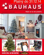 akční leták BAUHAUS 5.12.2014-31.12.2014