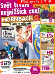 akční leták Hornbach 3.1.2015-1.2.2015