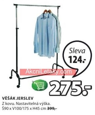 Jerslev, věšák