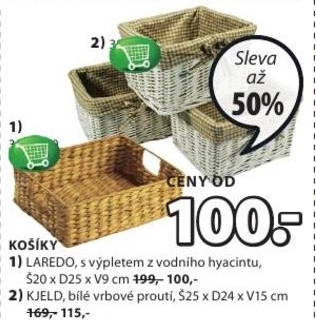 Košík, 2 modely