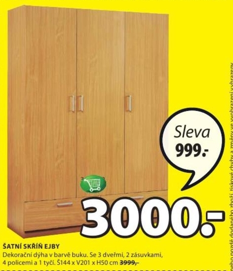 Ejby, šatní skříň