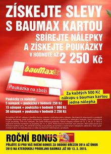 akční leták bauMax 27.2.2015-11.3.2015