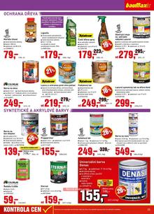 akční leták bauMax 27.3.2015-8.4.2015