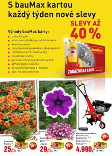 akční leták bauMax 27.3.2015-8.4.2015