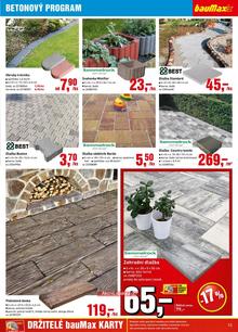 akční leták bauMax 27.3.2015-8.4.2015