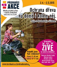 akční leták Hornbach 1.4.2015-5.5.2015