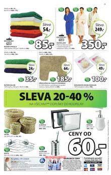 akční leták Jysk 23.4.2015-6.5.2015
