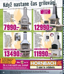 akční leták Hornbach 16.3.2015-30.6.2015