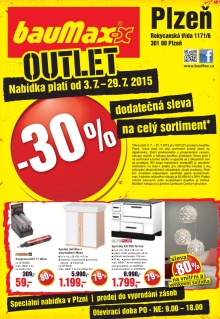 akční leták bauMax 3.7.2015-29.7.2015