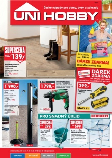 akční leták UNI HOBBY 23.7.2015-12.8.2015