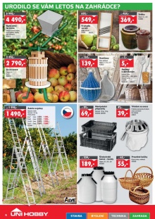 akční leták UNI HOBBY 23.7.2015-12.8.2015