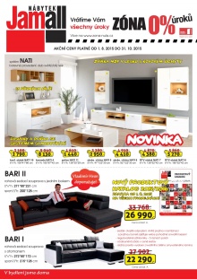 akční leták Jamall 1.8.2015-31.10.2015