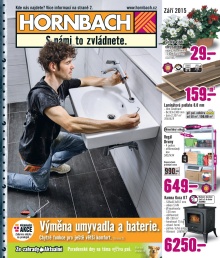 akční leták Hornbach 2.9.2015-29.9.2015