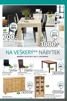 akční leták Jysk 5.11.2015-18.11.2015