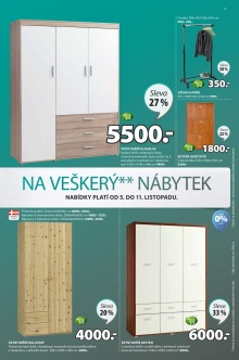 akční leták Jysk 5.11.2015-18.11.2015