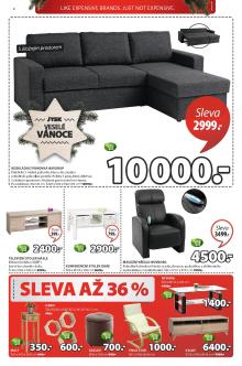 akční leták Jysk 26.11.2015-29.11.2015