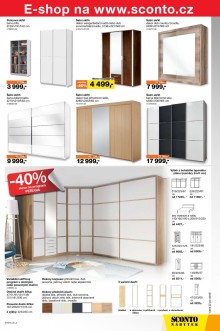 akční leták Sconto nábytek 10.2.2016-23.2.2016