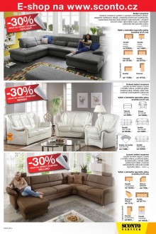 akční leták Sconto nábytek 10.2.2016-23.2.2016