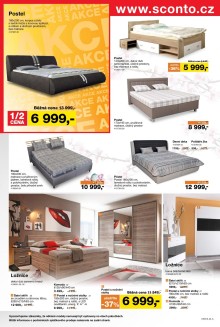 akční leták Sconto nábytek 16.3.2016-5.4.2016