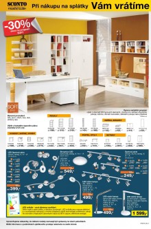 akční leták Sconto nábytek 16.3.2016-5.4.2016