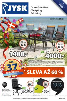 akční leták Jysk 7.4.2016-20.4.2016
