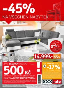 akční leták XXXLutz 11.4.2016-24.4.2016