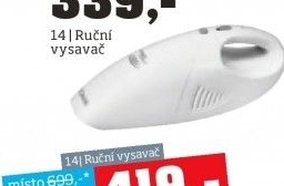 Ruční vysavač