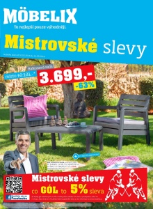 akční leták Möbelix 2.5.2016-15.5.2016