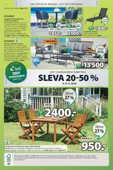 akční leták Jysk 5.5.2016-18.5.2016