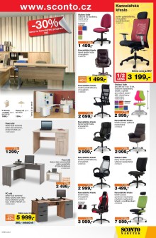 akční leták Sconto nábytek 11.5.2016-31.5.2016